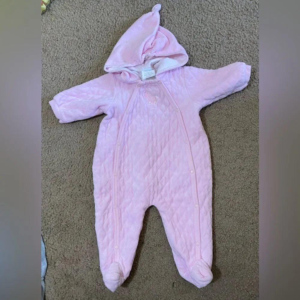 Vintage Little Me Fleece Winter Snow Outfit
